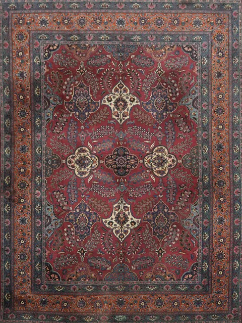 Mashad Persian Area Rug 10x13