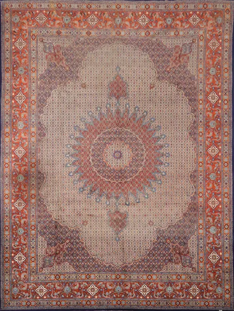 Top Quality Wool Mood Persian Area Rug 10x13