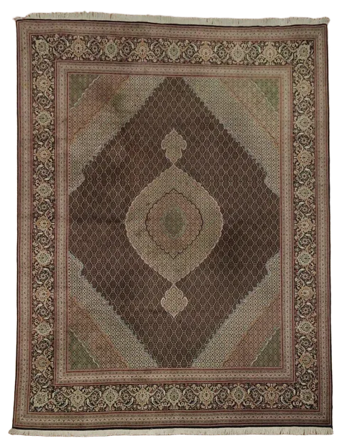Super Fine Tabriz Persian Wool Area Rug 10x13