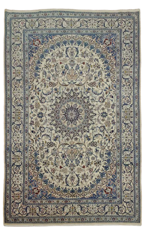 Nain Persian Wool Area Rug 7x10