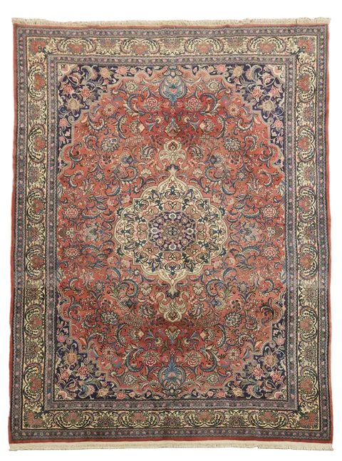 Vintage Wool Bidjar Persian Area Rug 9x12