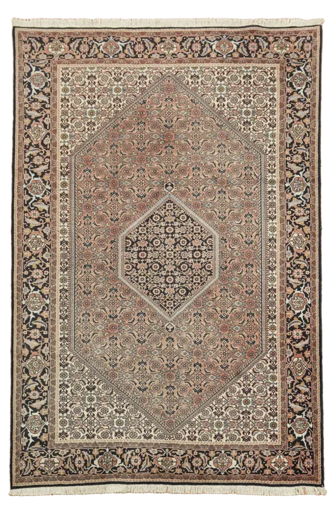 Vintage Wool Bidjar Persian Area Rug 7x10