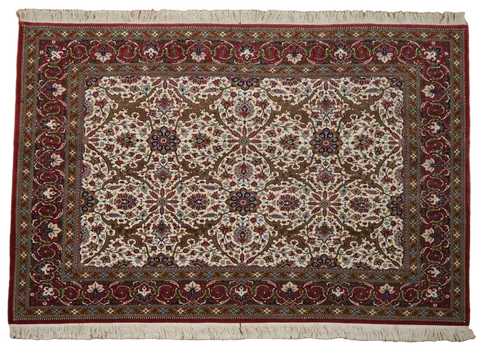 Traditional Tabriz Persian Wool Area Rug 7x10