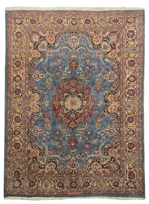 Mashad Persian Wool Area Rug 8x11