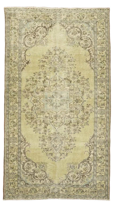 Anatolian Oriental Wool Distressed Rug 5x10