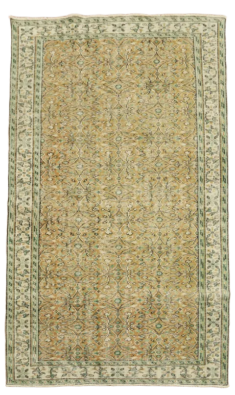 Anatolian Oriental Wool Area Rug 6x9