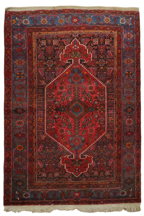 Zanjan Persian Wool Rug 4x5