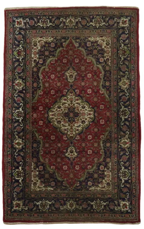 Fine Wool Tabriz Oriental Rug 3x5
