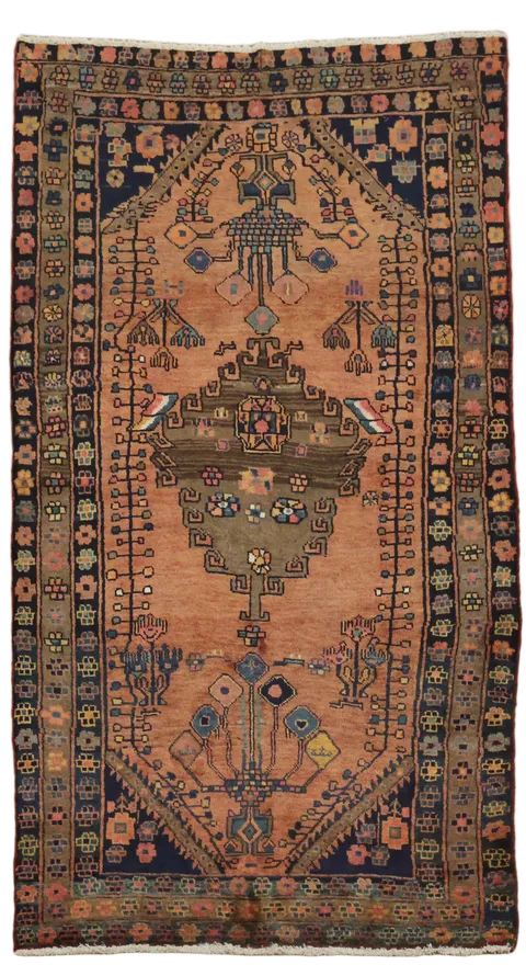 Mahal Persian Wool Rug 5x8
