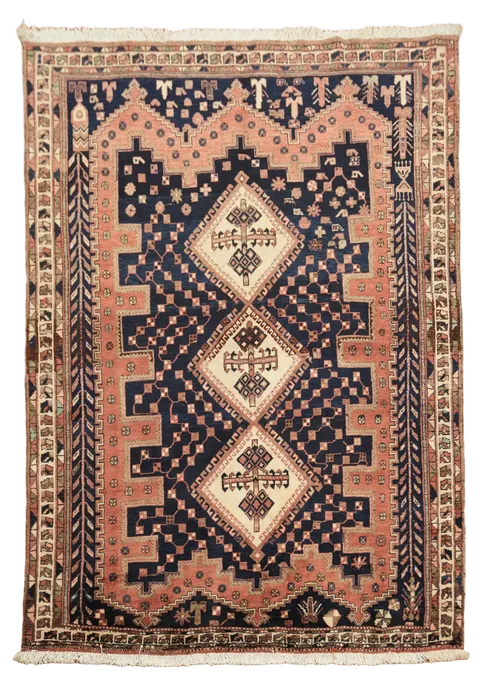 Afshar Oriental Area Wool Rug 5x8