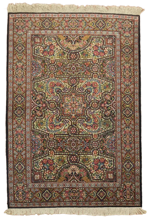 Kerman Persian Wool Rug 5x7