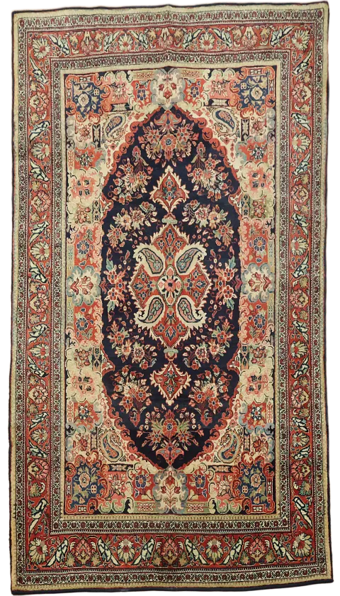 Mahal Persian Rug 5x7