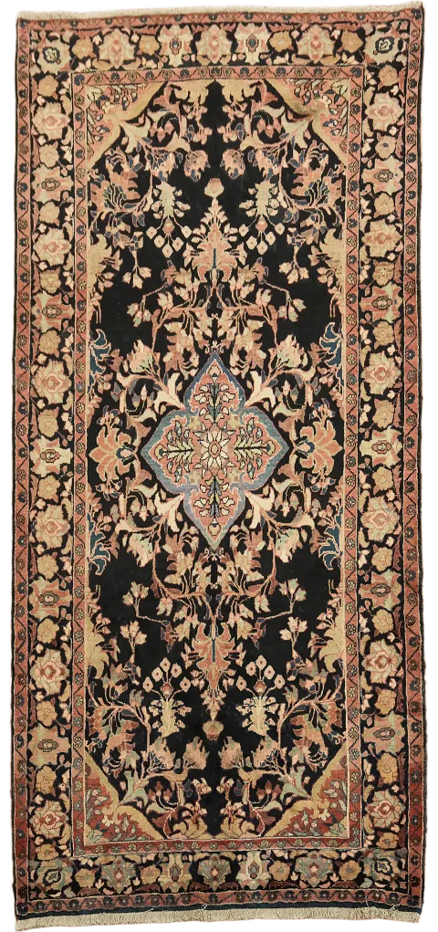 Floral Wool Lilian Persian Area Rug 6x11