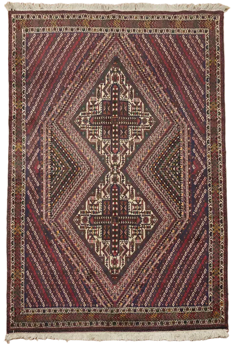 Shahrbabak Persian Rug 5x7