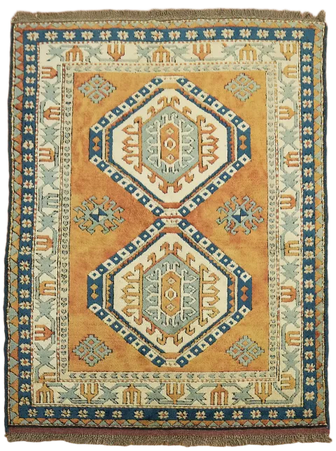 Anatolian Turkish Wool Rug 5x6