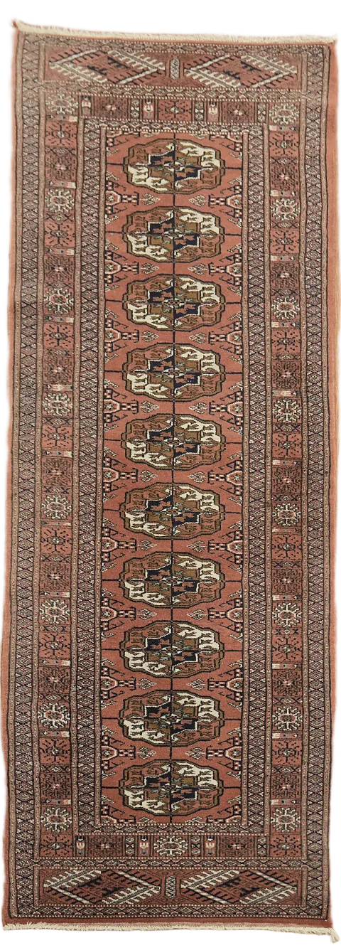 Bokhara Oriental Runner Wool Rug 2x6