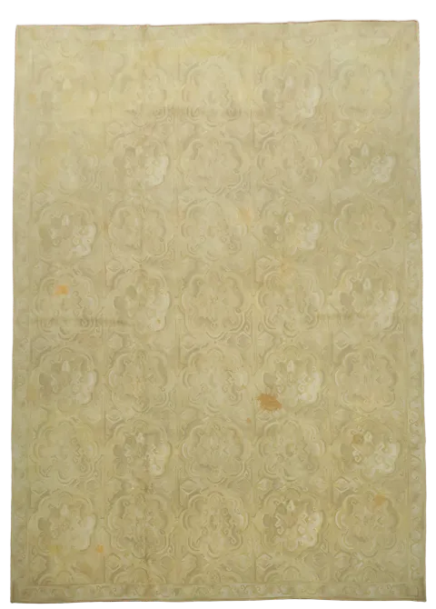 Art Deco Chinese Large Wool Rug 14x20