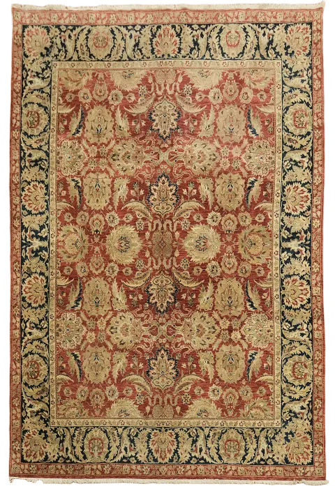 Agra Oriental Wool Area Rug 8x10