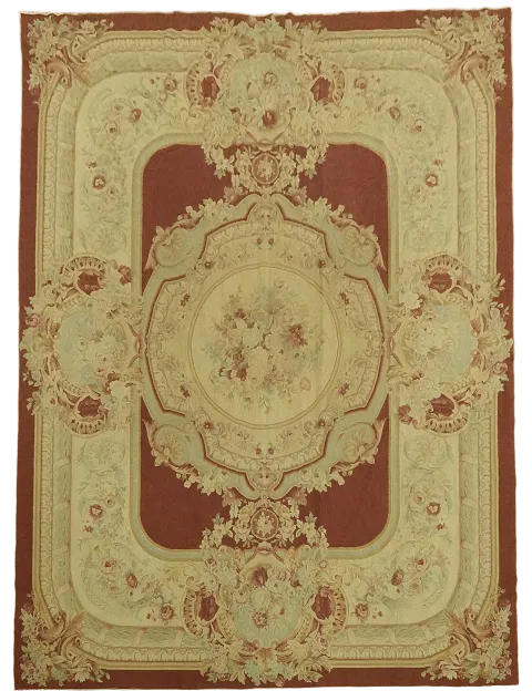 Needlepoint Chinese Area Rug 8x10