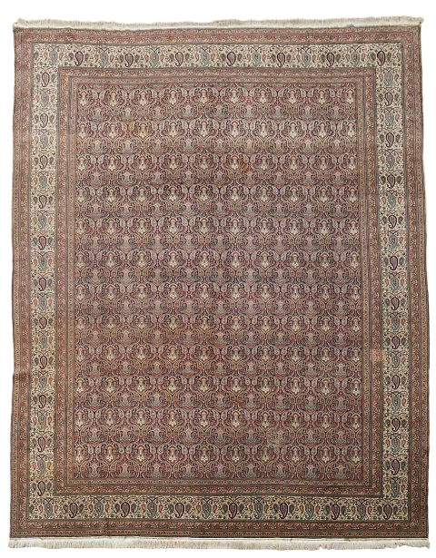 Rare Antique Wool Senneh Persian Area Rug 10x12