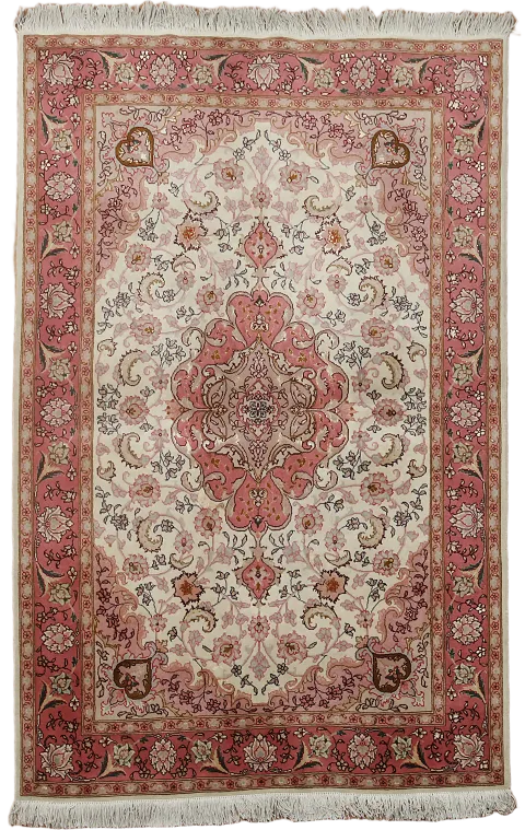 Fine Tabriz Persian Wool Rug 3x5