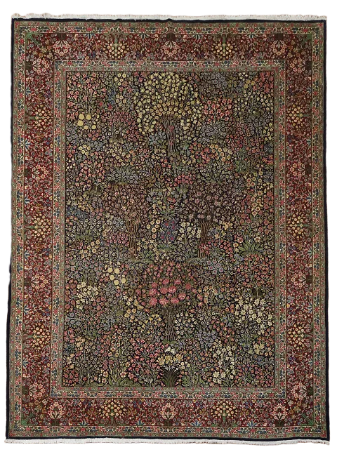 Kerman Persian Area Rug 9x12