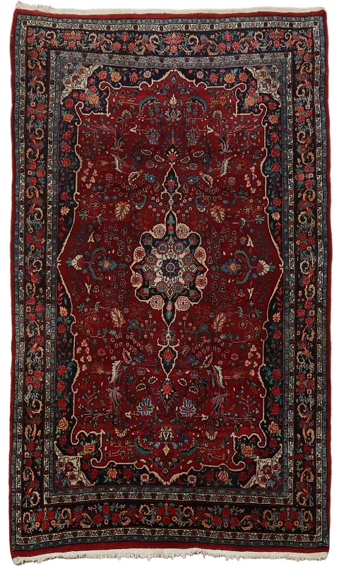 Bidjar Persian Area Rug 6x9