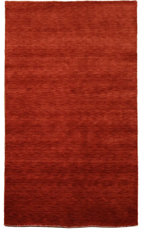 Elegant Ruby Red Rug for Vibrant Modern Home Decor 6'x8'
