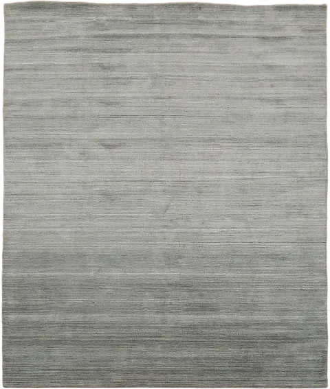 Modern Light Blue Gabbeh Rug with Subtle Stipes for Moden Home Decor 10'x12