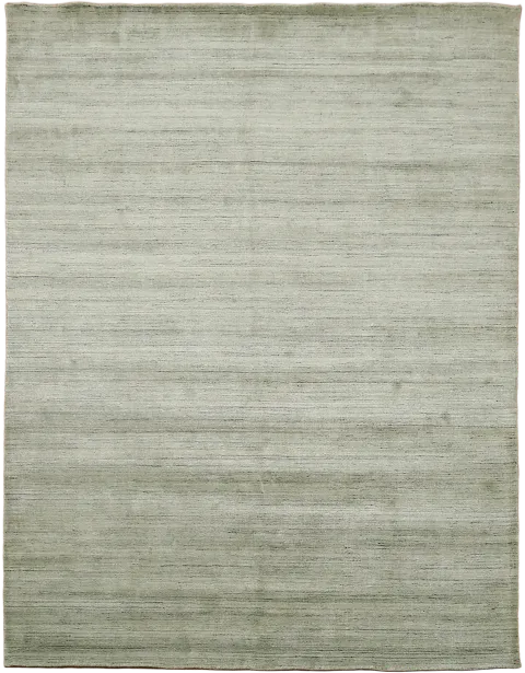 Elegant Sage Green Minimalist Gabbeh Rug for Contemporary Living Spaces 9x12