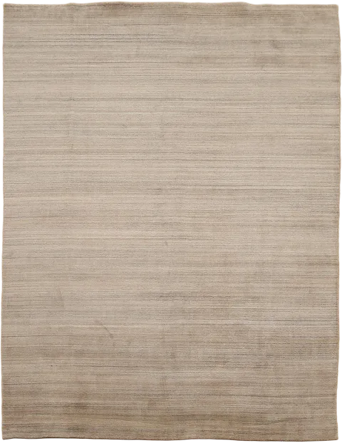 Gabbeh Minimalist Living Room Rug in Soft Tan Beige Hue 8'x11'
