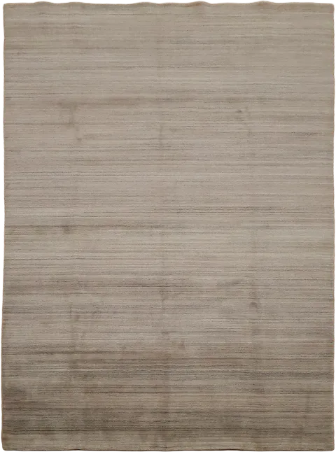8' x 11' Modern Neutral Gabbeh Area Rug Hand Knotted Wool Rug