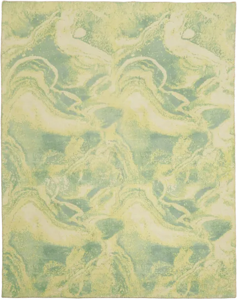 Stylish Abstract Pattern Area Rug in Gentle Pastel Hues 8x10
