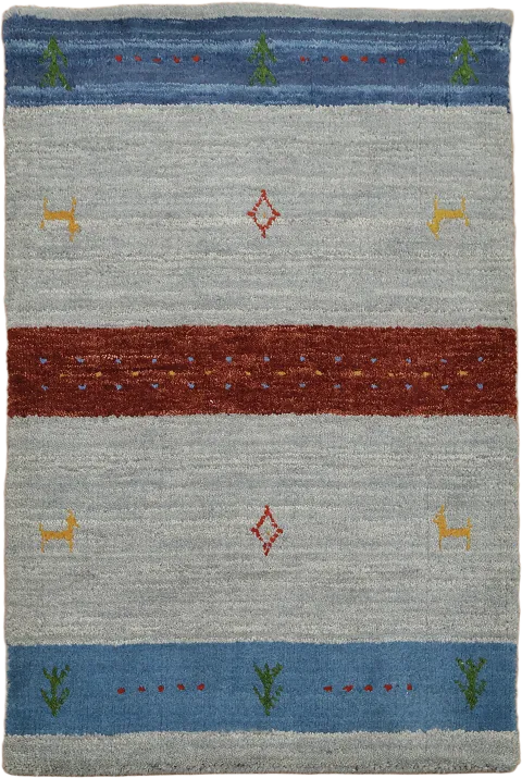 Vibrant Color Linear Rug for Contemporary Home Decor Style 2x3