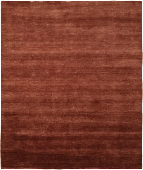 Rust Red Hand-Knotted Wool Gabbeh Area Rug 8x10