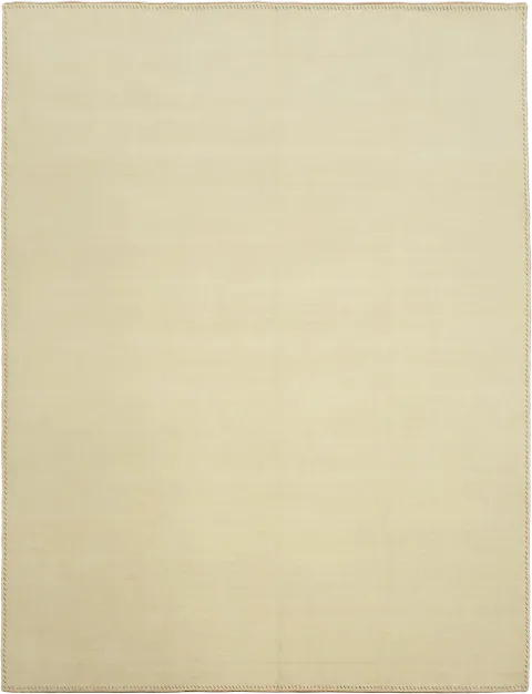 Elegant Ivory Gabbeh Area Rug 9x12
