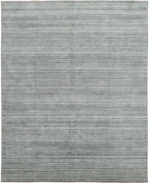 Gray Textured Gabbeh Hand-Knotted Area Rug 8x10