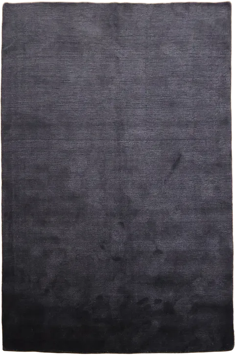 Sleek Dark Gabbeh Area Rug 6x9