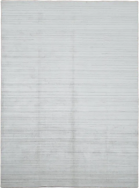 Chic Gray Striped Rug Crafted for Modern Living Spaces 9'x12'