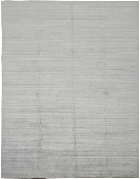 Elegant Gray Gabbeh Minimalist Rug for Modern Home Décor 10'x13'