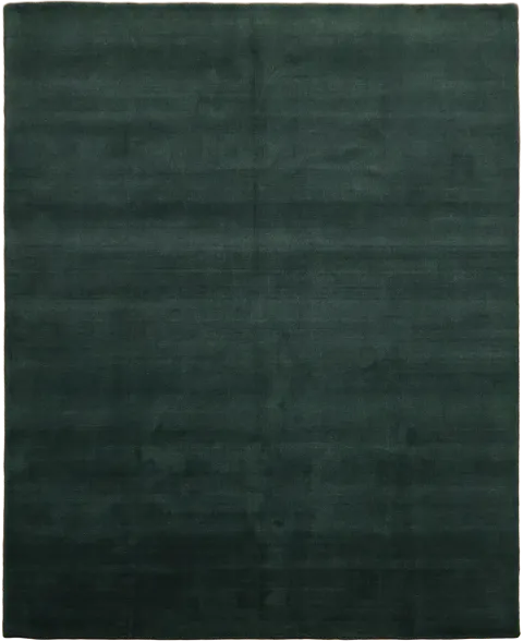 Deepest Forest Green Rug for a Cozy Luxurious Home Atmosphere 8x10 ft
