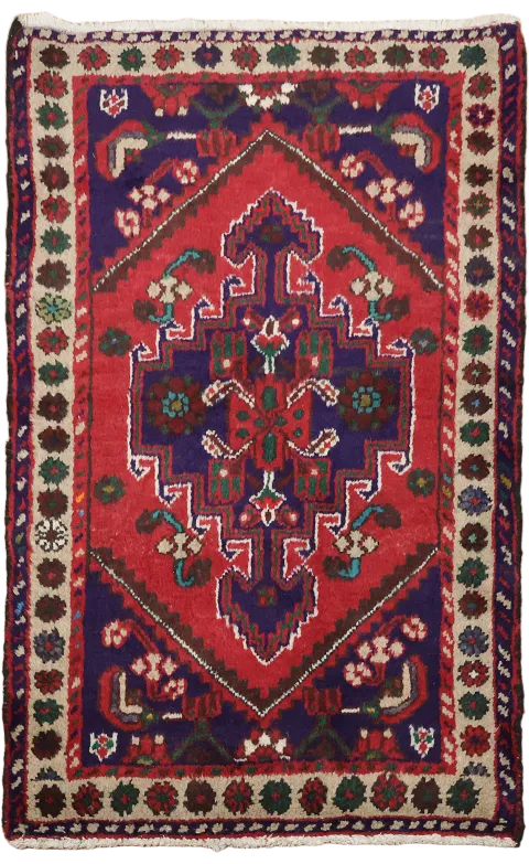 Hamedan Persian Wool Rug 368