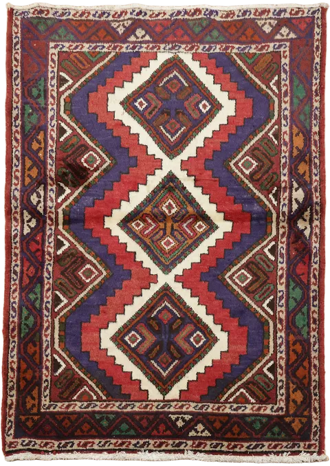 Hamedan Persian Wool Rug 3x5