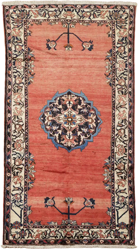 Wool Mahal Persian Area Rug 6x10
