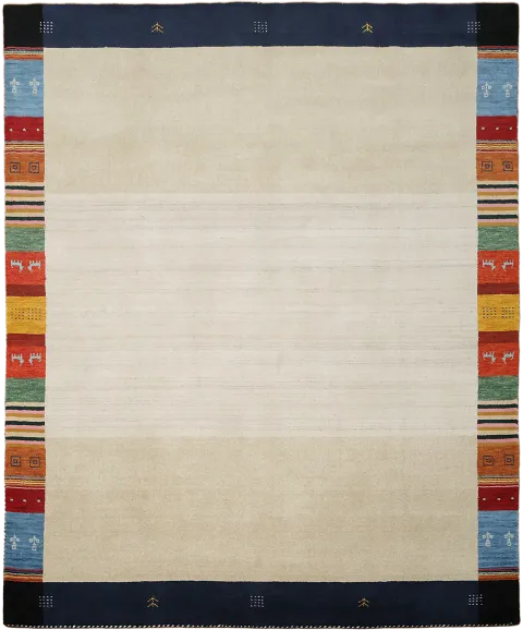 Beige Gabbeh Oriental Area Rug 8x10