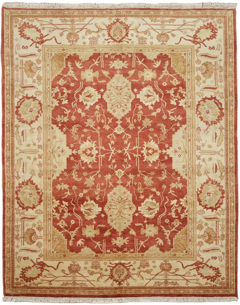 Agra Oriental Area Wool Rug 8x10