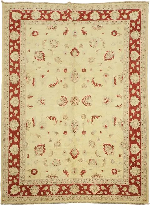 Peshawar Oriental Wool Rug 10x14