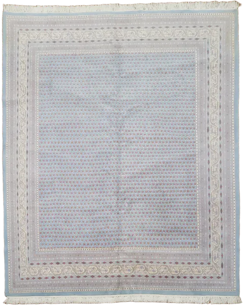 Blue Botemir Oriental Area Wool Rug 8x10