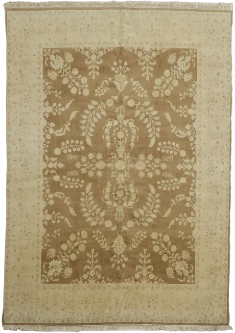 Kashan Persian Area Wool Rug 9x13