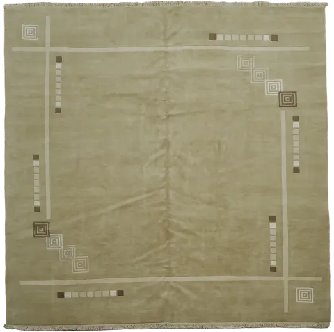 Nepalese Oriental Area Wool Rug 10x10